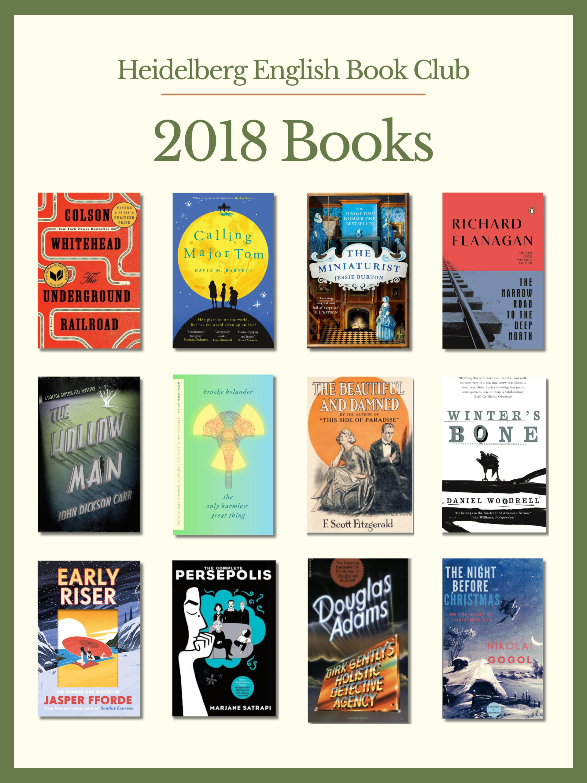 2018 Books