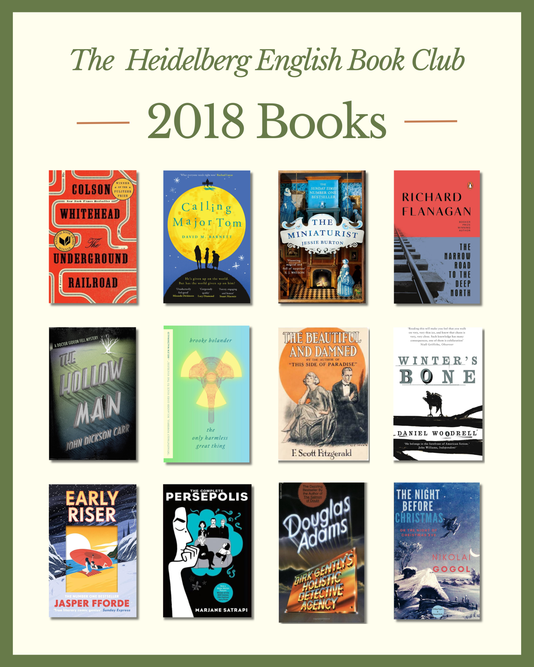 2018 Books