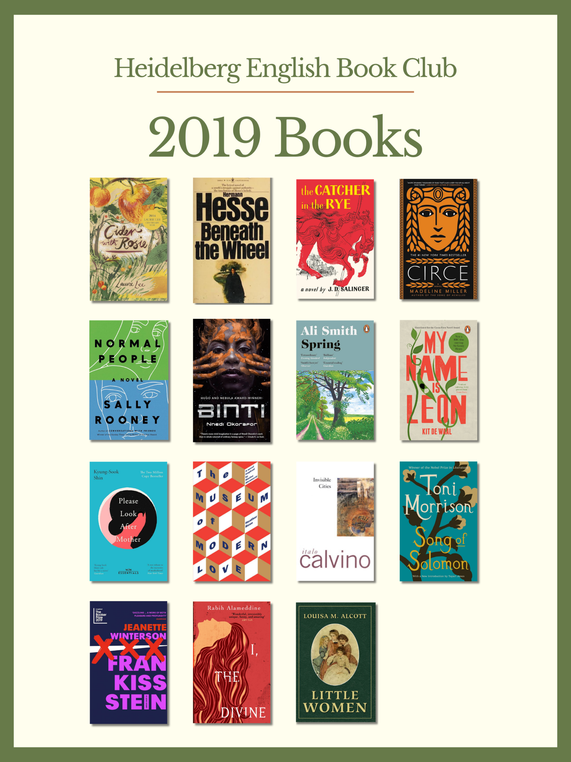 2019 Books