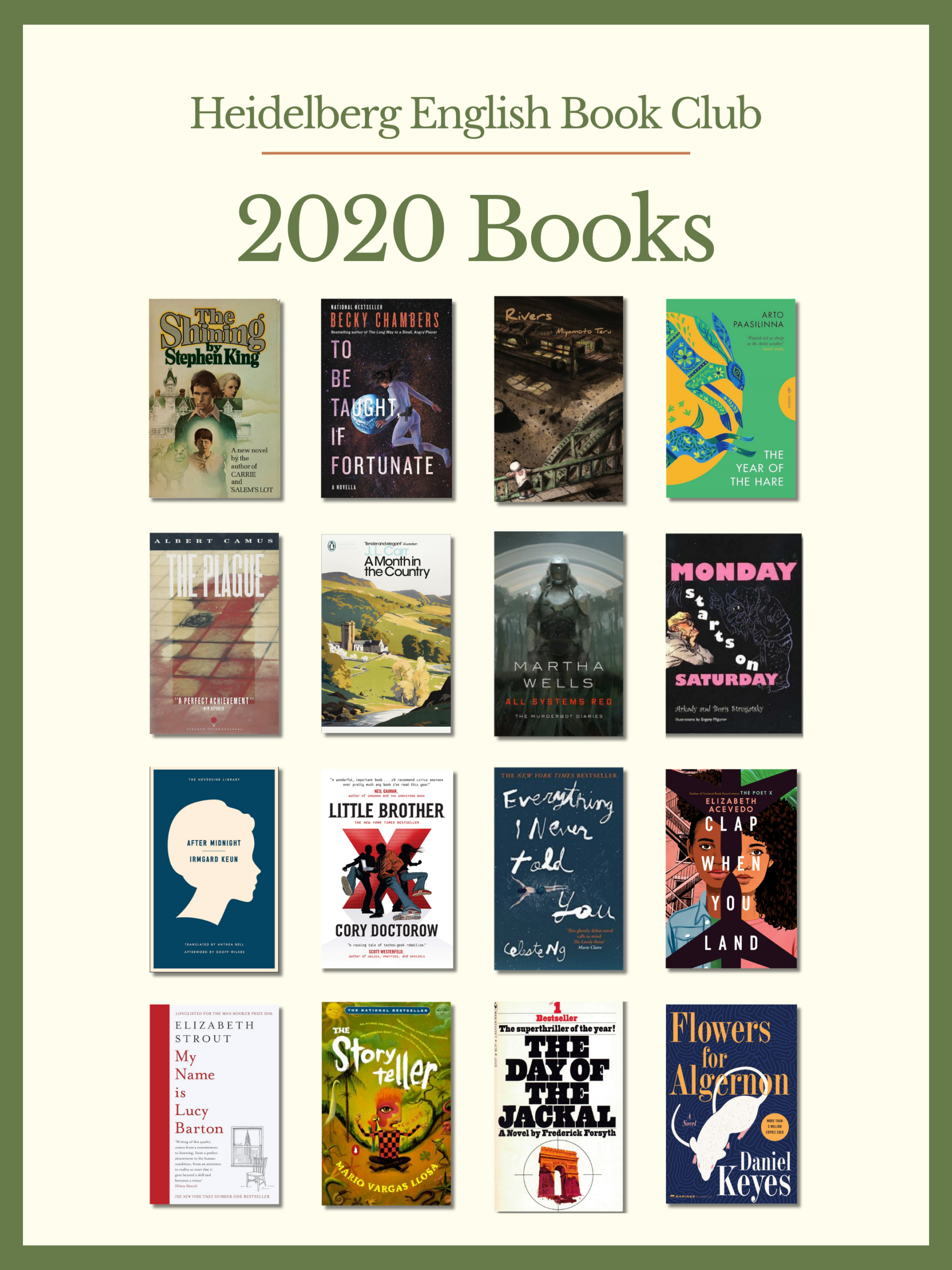 2020 Books