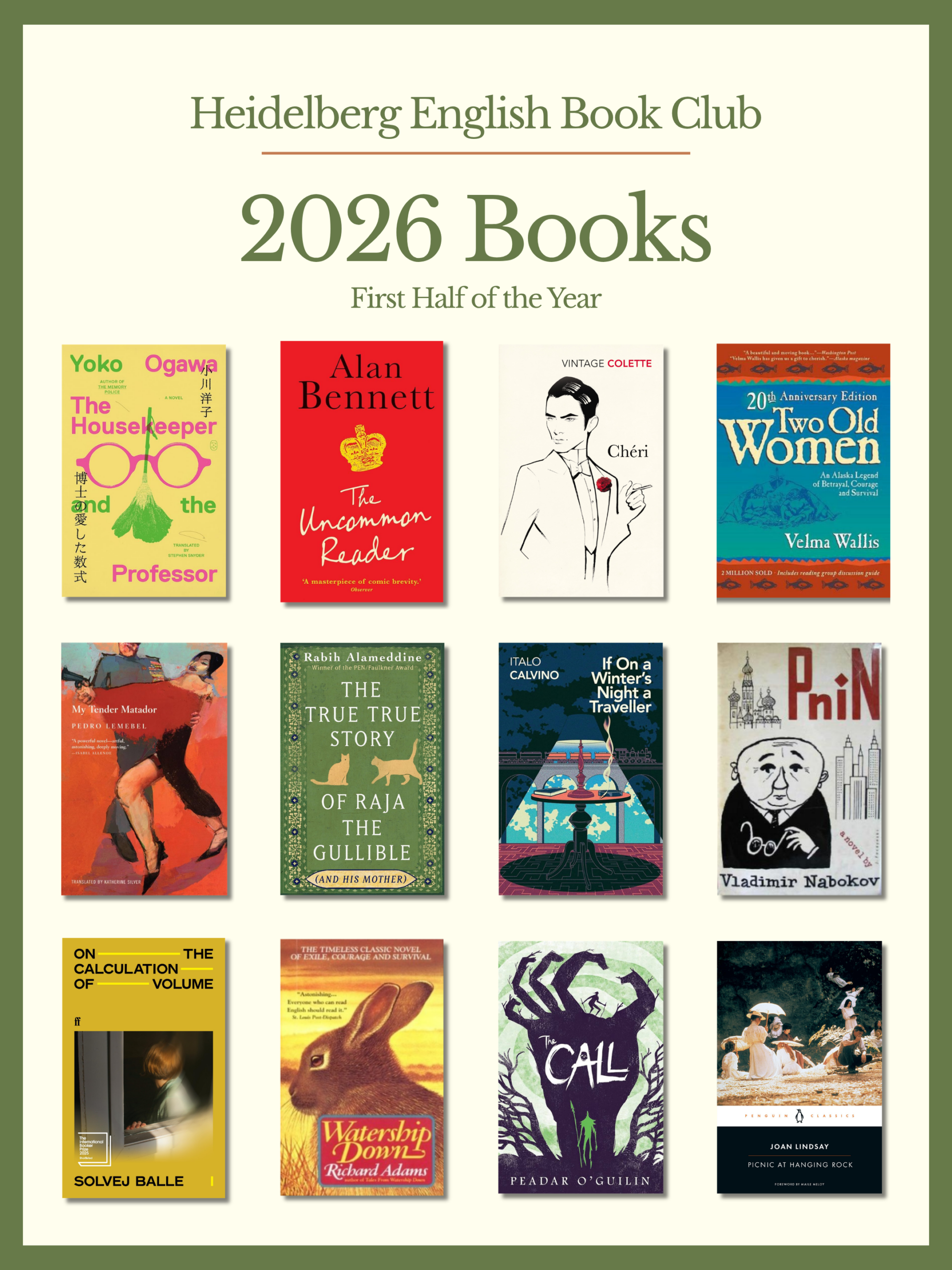 2026 Books (First Half of the Year)